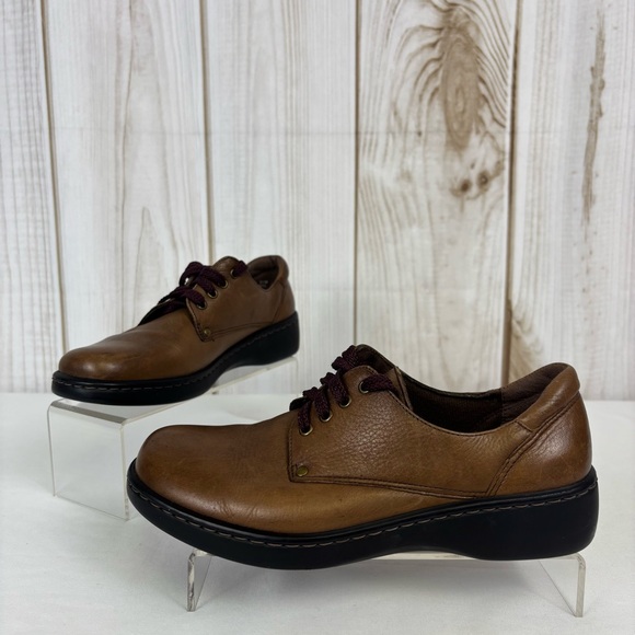 Naturalizer Shoes - Naturalizer Leather 90’s Y2K Lace Up Comfort Oxford Dressy Shoes Brown Size 6.5